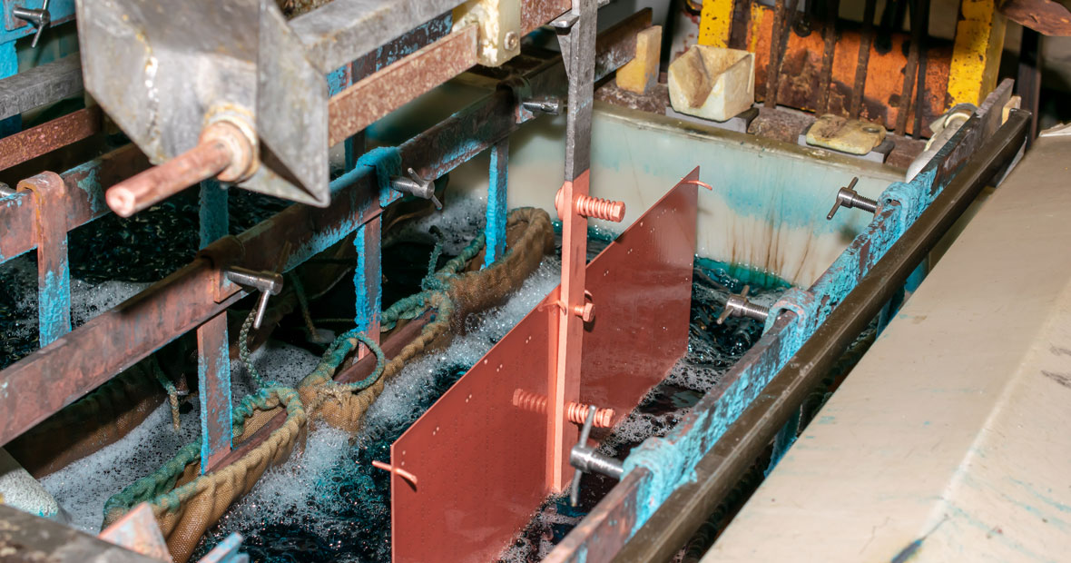 Le cuivrage par électrolyse